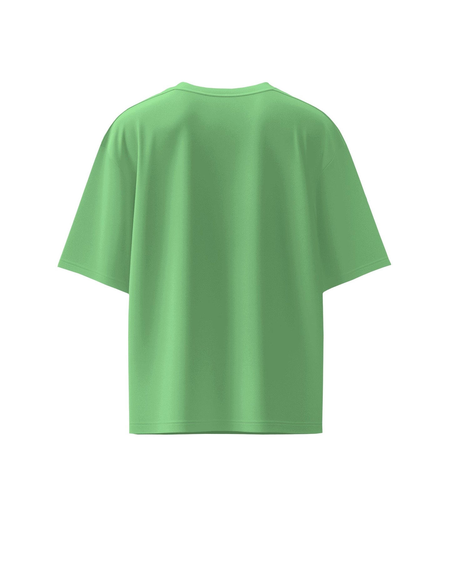 Unisex Oversized Plain T-Shirt – Mint Green | Minimalist Casual Streetwear Essential