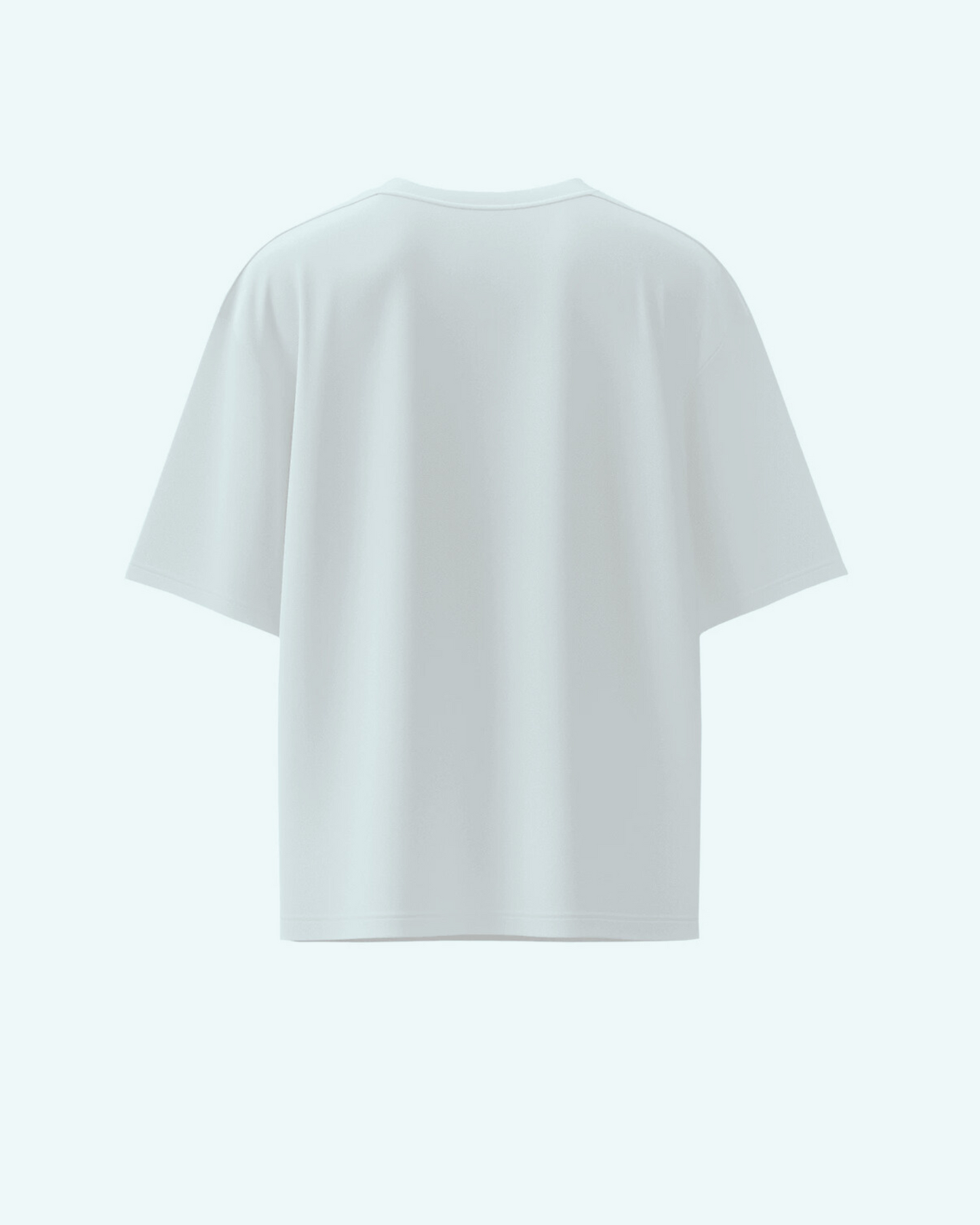 Unisex Minimal Design Oversized T-Shirt – White | Dodge